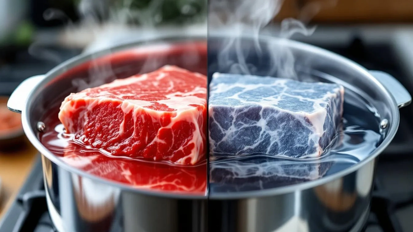 De bouillon-test: Moet je vlees starten in koud of heet water voor de beste smaak?