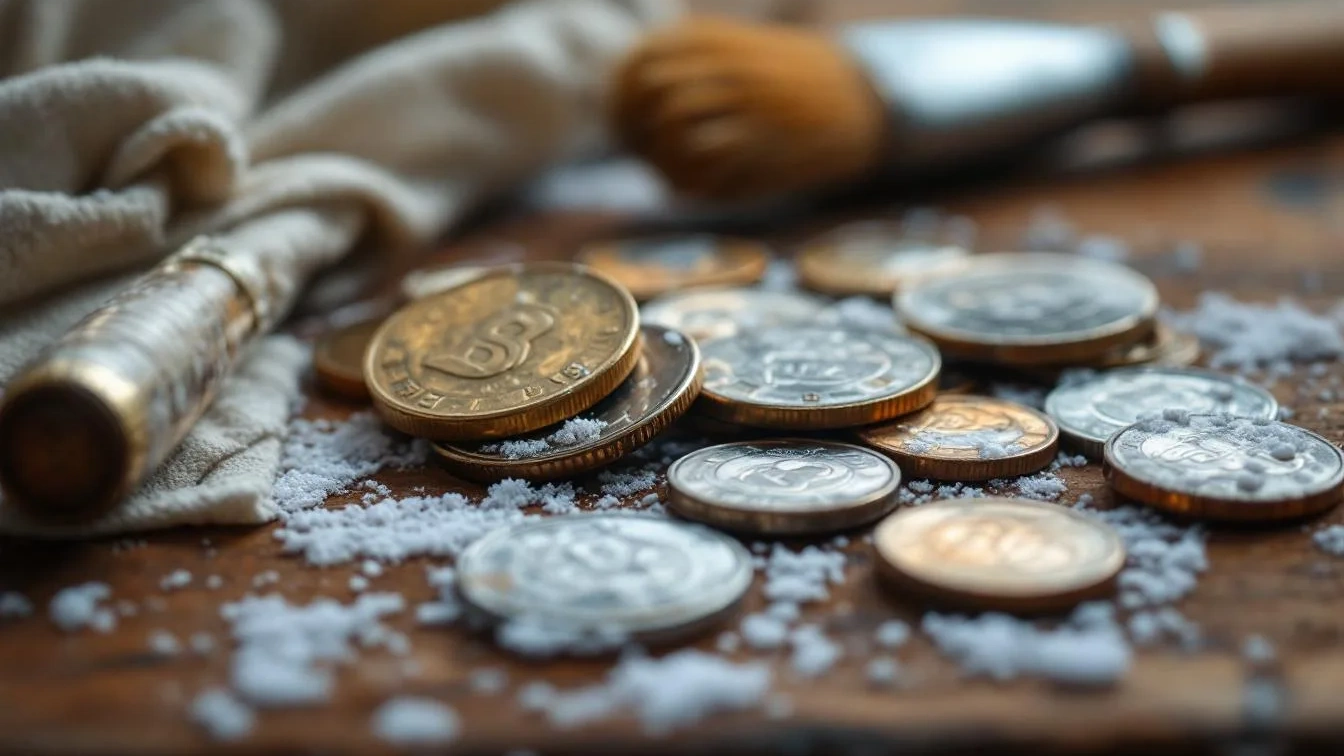 De numismatische regel: hoe je oude munten reinigt zonder hun historische waarde te verliezen
