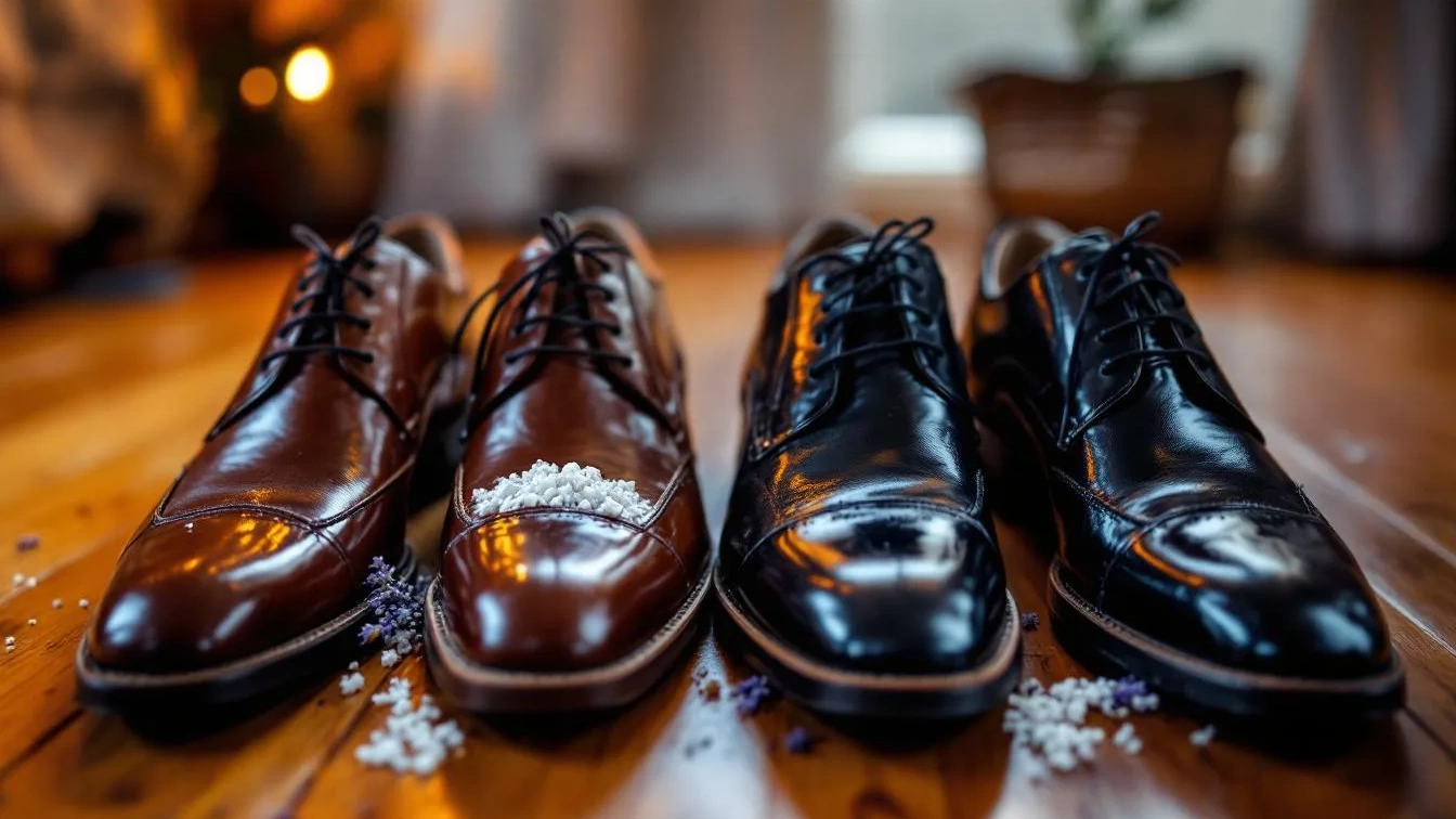 Een schoenexpert onthult wat je ’s nachts in je schoenen moet doen om nare geur voorgoed te bannen