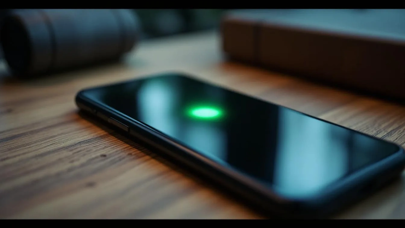 Geen paniek: dit is wat dat mysterieuze groene puntje op je telefoonscherm betekent