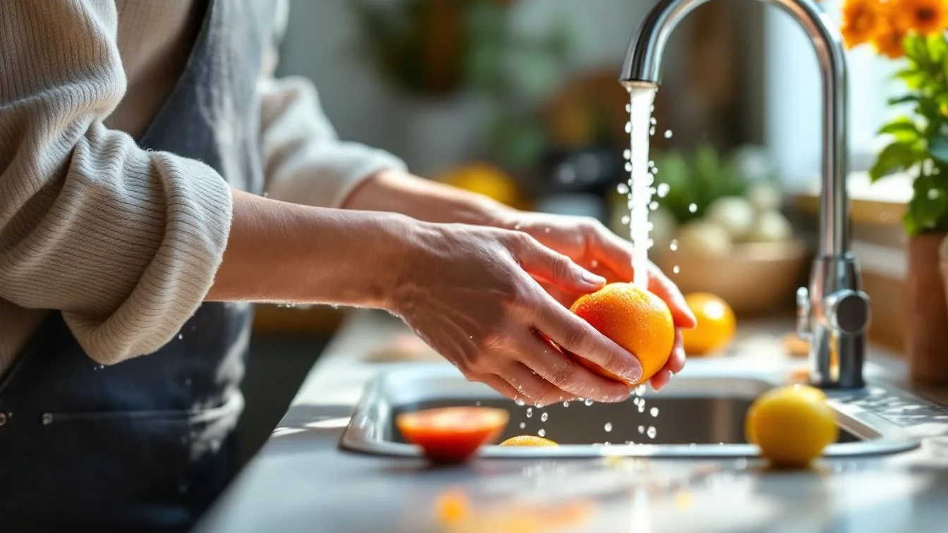 De ‘pesticiden-spoeling’: een verrassende methode om fruit te wassen die resten effectief verwijdert