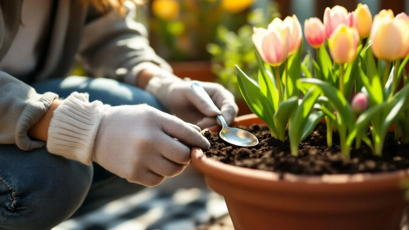 Het ‘lepel-geheim’ deel 2: waarom een zilveren lepel in je bloempot de bloei van je tulpen verdubbelt